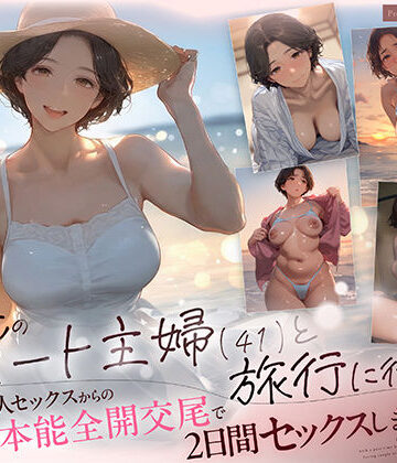 【エロ漫画raw】バ先のパート主婦（41） と旅行に行ったらいちゃラブ恋人セックスからの性欲剥き出し本能全開交尾で2日間セックスしまくった話