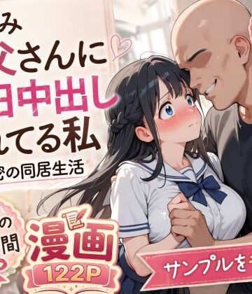 【エロ漫画raw】夏休みにセーラー服とメイド服で叔父さんに中出しされ続ける話