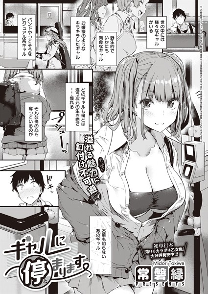 【エロ漫画raw】ギャルに停まります（単話）