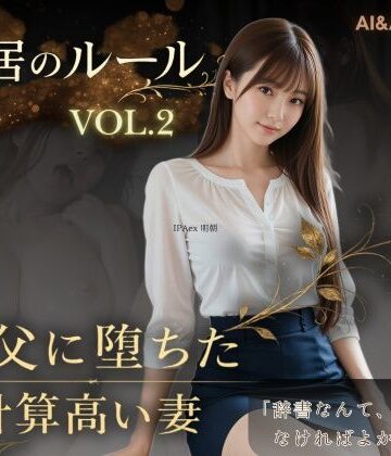 【エロ漫画raw】同居のルール ―義父に堕ちた計算高い妻―Vol.2＜ノベルゲーム＞（実写系）【d_756185】