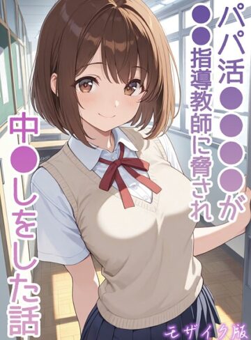 【エロ漫画raw】パパ活●●●●が●●指導教師に脅され中●しをした話 モザイク版【s594allud02707】
