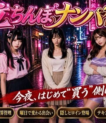 【エロ漫画raw】【フルボイス】立ちんぼナンパ師 〜路地裏に立つワケあり女子大生と生ハメ撮り交渉〜【d_806004】