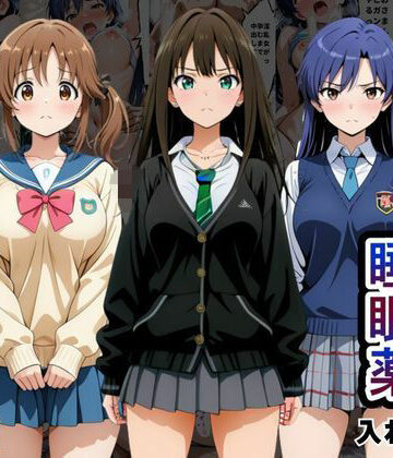 【エロ漫画raw】クラスの子に睡眠薬入れて種付けセックスした話 〜アイ〇ス編〜【d_808580】