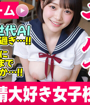 【エロ漫画raw】【次世代AI】射精大好き女子校生〜射精当番は君だ！絶頂へのカウントダウン！〜【AIヤバい】【d_810677】