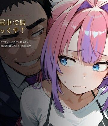 【エロ漫画raw】もっと電車で無理やりっくす！【ホ●ラ●ブ 痴〇お触りSLG】【d_820802】