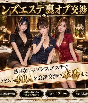 【エロ漫画raw】メンズエステ裏オプ交渉師〜抜きなしの店で、セラピスト40人を本番まで落とす〜【d_822120】
