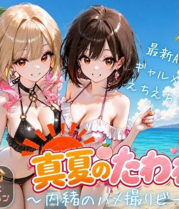 【エロ漫画raw】【4K 120FPS】真夏のたわわ！ 〜内緒のハメ撮りビーチ〜【d_824712】